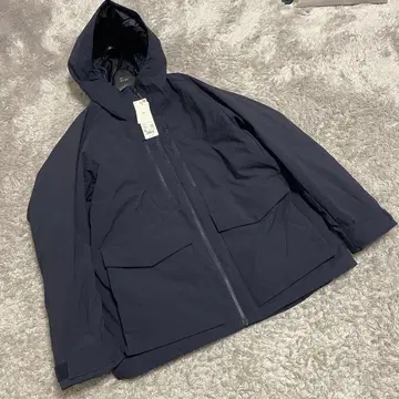 택 포함 새상품 UNIQLO 하이브리드 다운 파카 3D 네이비 XL