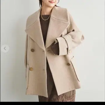 [ 새상품급/완판템/S ] COCODEAL 임페리얼 모사 숏 P 코트