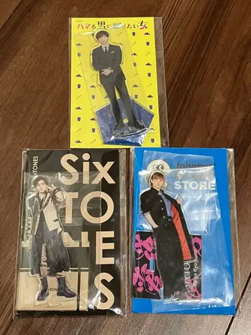 SixTONES 쿄모토 타이가 아크릴 스탠드 3종 1