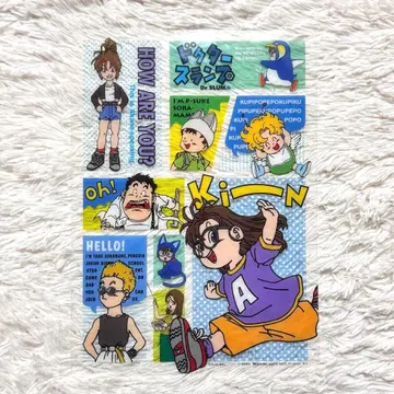 [ 헤이세이 레트로 굿즈 ] Dr. 슬럼프 아라레짱 클리어 책받침