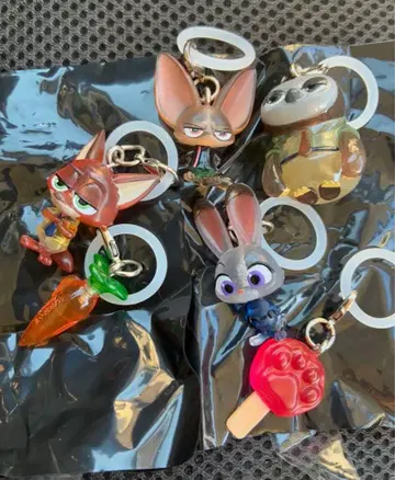 주토피아 메지루시 액세서리 컴플리트 전 6종 세트