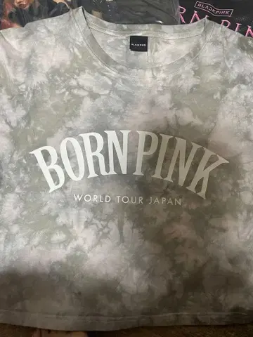 BLACKPINK BORN PINK 티셔츠 숏