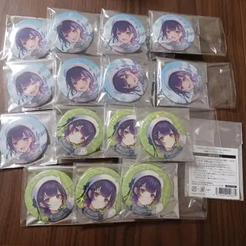 니지산지 윈터 데이트 캔뱃지 클리어 스티커 나나세 스즈나