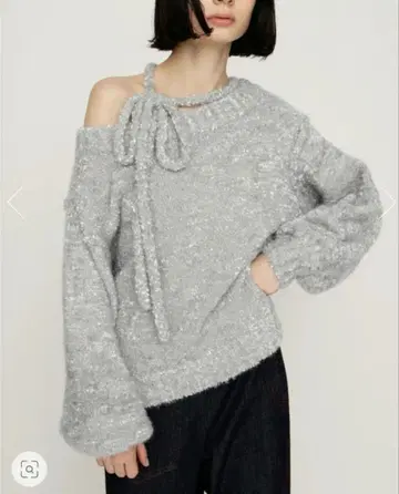 [ 완판 색상 ] SLY 2WAY Shoulder 니트