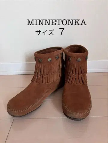 [ 미네통카 ] 숏부츠 새상품급