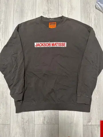 JACKSON MATISSE 다크 그레이 맨투맨