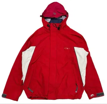 00s OCEAN PACIFIC 레드 드로 코드 마운틴 후드티