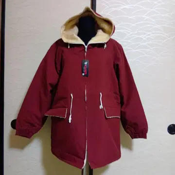 버건디 자켓 안쪽 보아 미착용 레트로 일본제