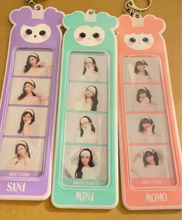 TWICE MISAMO 4컷 사진 홀더 키링