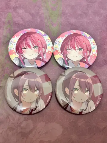 배드걸 와챠챠 캔뱃지 미즈토리 아토리 4개