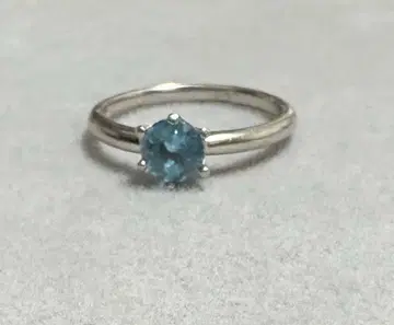 아쿠아 마린 반지 P900 사이즈 8호