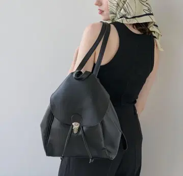 트라이앵글 백팩/백팩/대용량 블랙