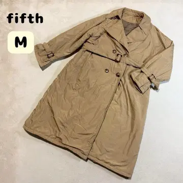 득템 fifth 피프스 충전솜 트렌치코트 롱 코트 M 사이즈