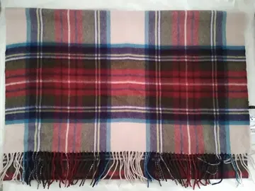 택 포함 미사용 타탄 체크 대형 캐시미어 스톨 존스톤즈 좋아하는 분