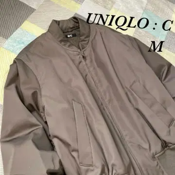 [ UNIQLO:C ] 봄버 자켓 올리브 MA-1 유니클로 블루종