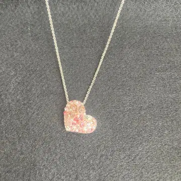 SWAROVSKI 스와로브스키 하트 목걸이 & 귀걸이 하자품