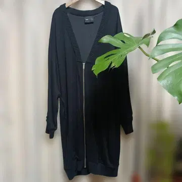 남성용 ZARA 블랙 노카라 자켓 L