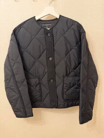 ZARA 패치 포켓 퀼팅 자켓