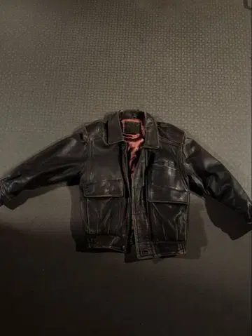 블랙 가죽 자켓 숏 기장 Y2k 그런지