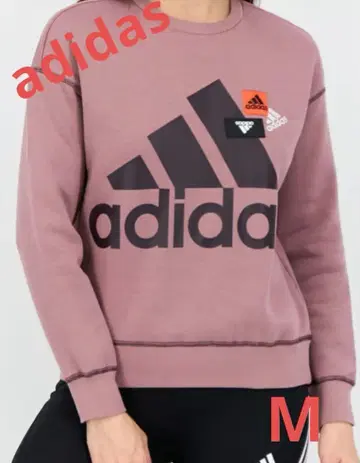아디다스 adidas 속기모 로고 트레이닝복 상의 스포츠 M