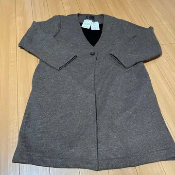 택 포함 새상품 코트 겉옷 브라운 M 사이즈