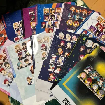 로손 앙상블 스타즈 앙스타 클리어 파일 세트 x 2