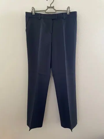 EVERYDAY I LIKE. 슬림 플레어 팬츠 네이비