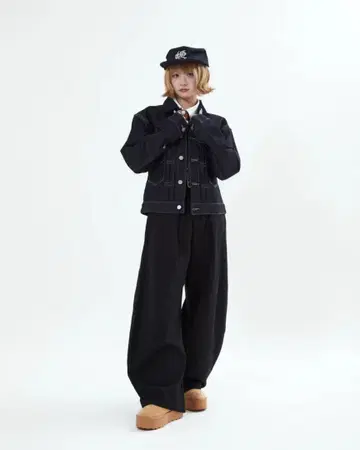 벌룬 슬랙스 L2087 M (black) 지저인ONLINE