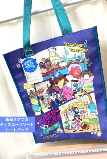 주토피아 토트백 디즈니 리조트 닉 주디