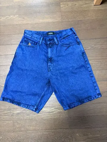 XLARGE 데님 숏팬츠