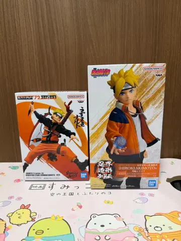 나루토 볼트 피규어 2종 세트