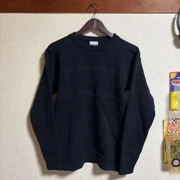 S.N.S.HERNING 니트 라트비아제 울 100%