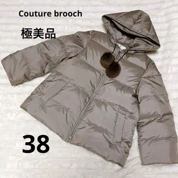 컨디션 최상 Couture brooch 쿠튀르 브로치 다운 자켓