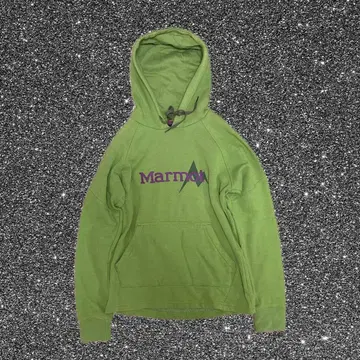 00s Marmot 마모트 후드티 옐로우 그린 XL 짧은 기장 y2k