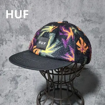 HUF 하프 캡 모자 퍼니 필링 6패널 햇 플리스