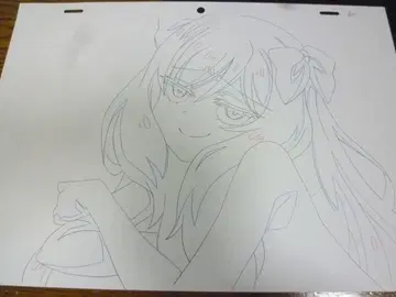 애니메이션 사탄의 인형 드롭킥 생원고 디지털 원고 등