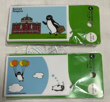 suica 수박 펭귄 카드 케이스 2세트 미사용 미개봉 새상품