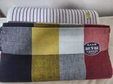 아이즈 아오키 목화 옷감