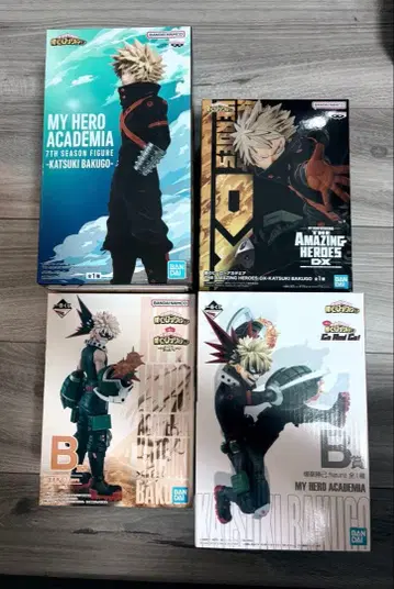 나의 히어로 아카데미아 바쿠고 카츠키 피규어 세트 제일복권 B상