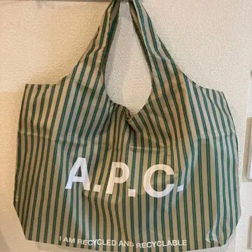 A.P.C. 스트라이프 에코백