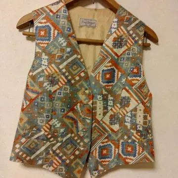 폴 스튜어트 실크 베스트