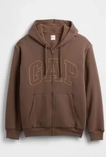 GAP 로고 보아 안감 집업 후드티