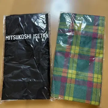 미쓰코시 이세탄 에코백 미사용 새상품 2개 세트 묶음 판매