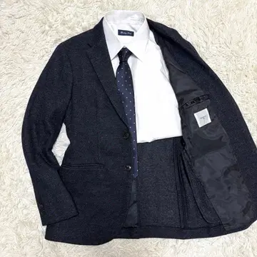 새상품급 에디피스 테일러드 자켓 네이비 S 울 혼방