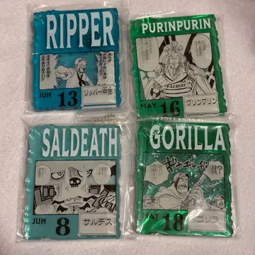 4 ONE PIECE BASE SHOP 복권 아크릴 블록