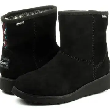 SKECHERS 어그 부츠 키프세이크스 블랙