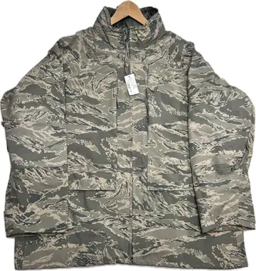 [ 군용품 USAF 밀리터리 디지털 타이거 카모 고어텍스 자켓 ]