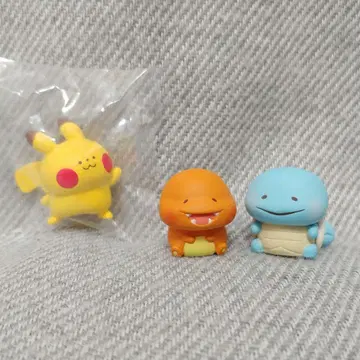 포켓몬 카나헤이 윳토 피카츄 파이리 꼬부기 가챠 피규어