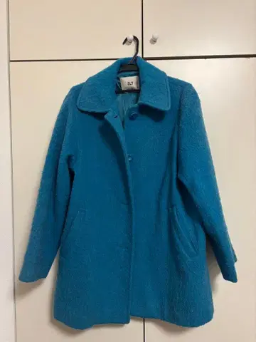 SLY 파랑 피 코트 울 코트