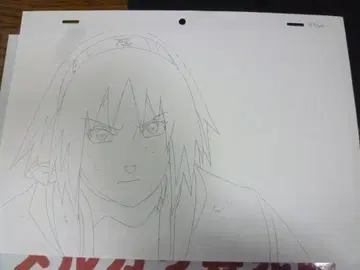 사쿠라 직필 원화/동영상 나루토 NARUTO 애니메이션 셀화